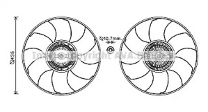 Вентилятор AVA QUALITY COOLING MSC603