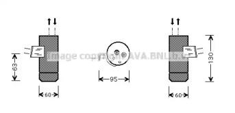 Осушитель AVA QUALITY COOLING MSD104