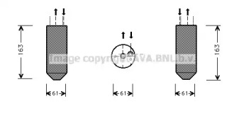 Осушитель AVA QUALITY COOLING MSD362