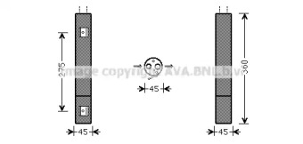 Осушитель AVA QUALITY COOLING MSD471