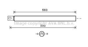 Осушитель AVA QUALITY COOLING MSD663