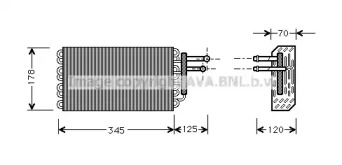 Испаритель AVA QUALITY COOLING MSV049