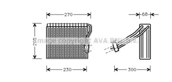 Испаритель AVA QUALITY COOLING MSV051