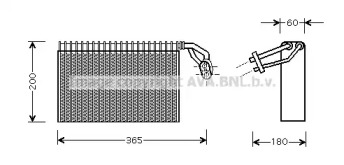 Испаритель AVA QUALITY COOLING MSV317