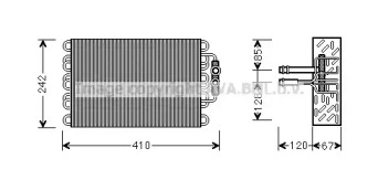 Испаритель AVA QUALITY COOLING MSV542