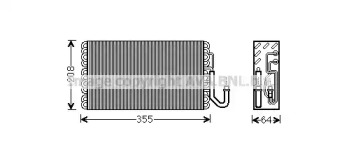 Испаритель AVA QUALITY COOLING MSV547