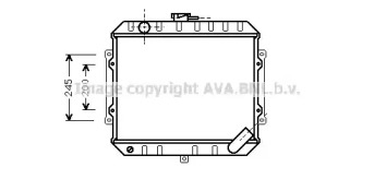 Теплообменник AVA QUALITY COOLING MT2004