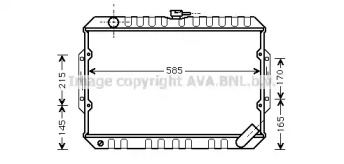 Теплообменник AVA QUALITY COOLING MT2072