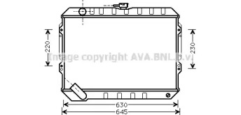 Теплообменник AVA QUALITY COOLING MT2088