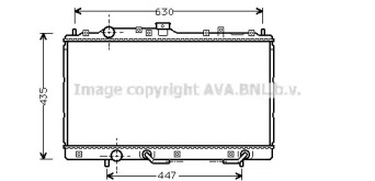 Теплообменник AVA QUALITY COOLING MT2114