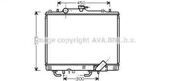 Теплообменник AVA QUALITY COOLING MT2156