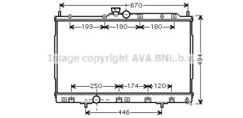 Теплообменник AVA QUALITY COOLING MT2184