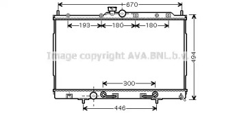 Теплообменник AVA QUALITY COOLING MT2197