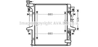 Теплообменник AVA QUALITY COOLING MT2204