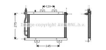 Конденсатор AVA QUALITY COOLING MT5108