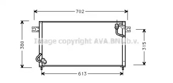 Конденсатор AVA QUALITY COOLING MT5145