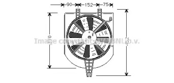 Вентилятор AVA QUALITY COOLING MT7501