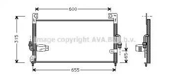 Конденсатор AVA QUALITY COOLING MTA5115