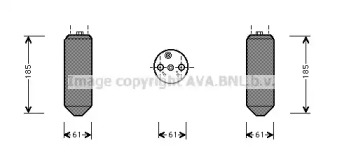 Осушитель AVA QUALITY COOLING MTD151