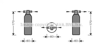 Осушитель AVA QUALITY COOLING MTD155