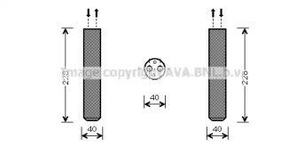 Осушитель AVA QUALITY COOLING MTD236