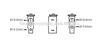 Клапан AVA QUALITY COOLING MZ1256