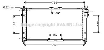 Теплообменник AVA QUALITY COOLING MZ2073