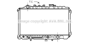 Теплообменник AVA QUALITY COOLING MZ2082