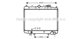 Теплообменник AVA QUALITY COOLING MZ2083