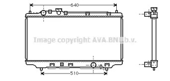 Теплообменник AVA QUALITY COOLING MZ2098