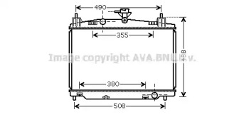 Теплообменник AVA QUALITY COOLING MZ2213