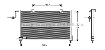 Конденсатор AVA QUALITY COOLING MZ5106