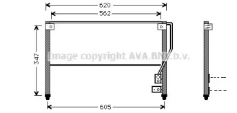 Конденсатор AVA QUALITY COOLING MZ5130