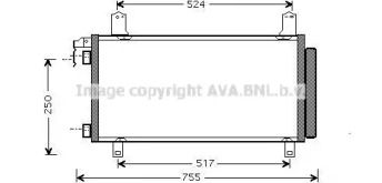 Конденсатор AVA QUALITY COOLING MZ5158D