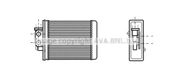 Теплообменник AVA QUALITY COOLING MZ6067