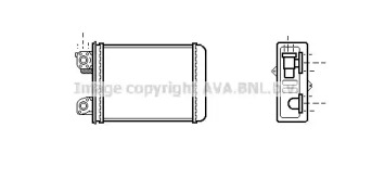 Теплообменник AVA QUALITY COOLING MZ6081