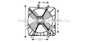 Вентилятор AVA QUALITY COOLING MZ7502