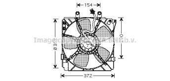 Вентилятор AVA QUALITY COOLING MZ7512