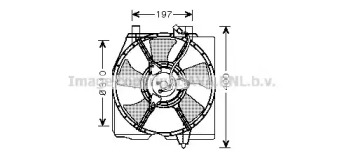 Вентилятор AVA QUALITY COOLING MZ7534