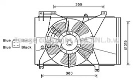 Вентилятор AVA QUALITY COOLING MZ7543