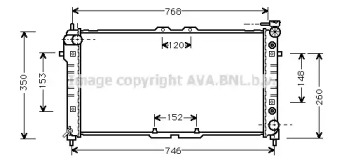 Теплообменник AVA QUALITY COOLING MZA2037