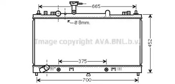 Теплообменник AVA QUALITY COOLING MZA2225