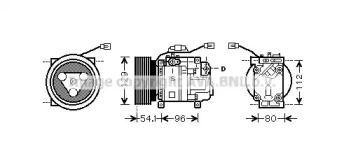 Компрессор AVA QUALITY COOLING MZK233