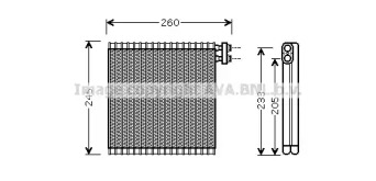 Испаритель AVA QUALITY COOLING MZV216