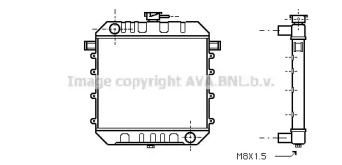 Теплообменник AVA QUALITY COOLING OL2024