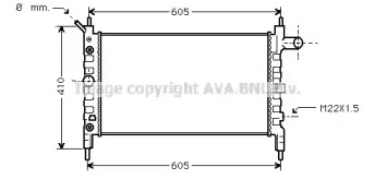 Теплообменник AVA QUALITY COOLING OL2026