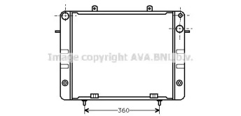 Теплообменник AVA QUALITY COOLING OL2056