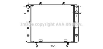 Теплообменник AVA QUALITY COOLING OL2057