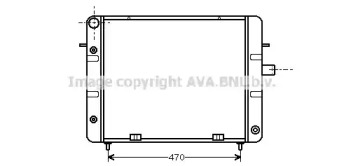 Теплообменник AVA QUALITY COOLING OL2080