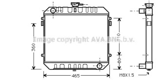 Теплообменник AVA QUALITY COOLING OL2095